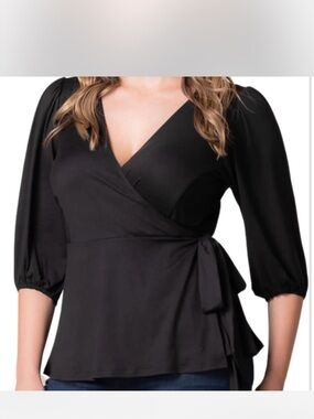 Isabel Maternity Small Wrap Nursing Top - NWT